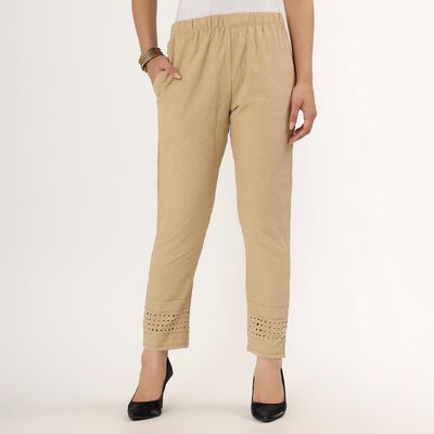 Ladies' 100% Cotton Palazzos 