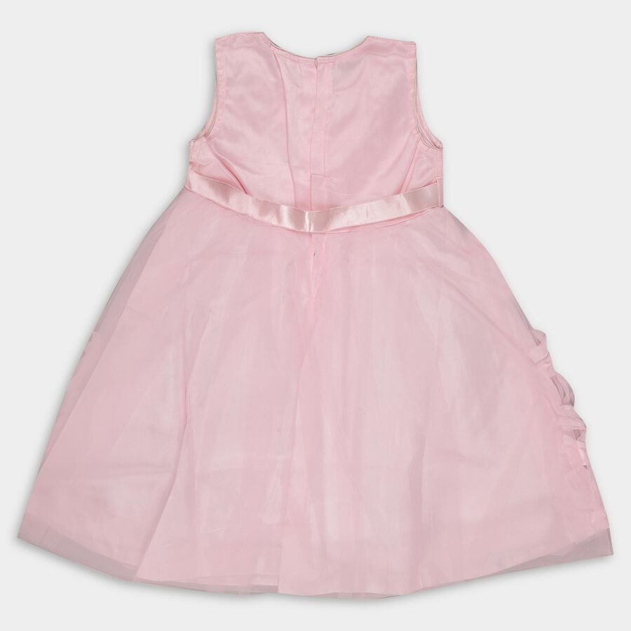 Girls' Frock, गुलाबी, large image number null