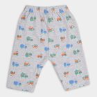 Infants' 100% Cotton Pyjama , मिश्रित हल्का ग्रे, small