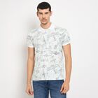 Men's 100% Cotton Collared Half Sleeves T-Shirt , हल्का हरा, small image number null