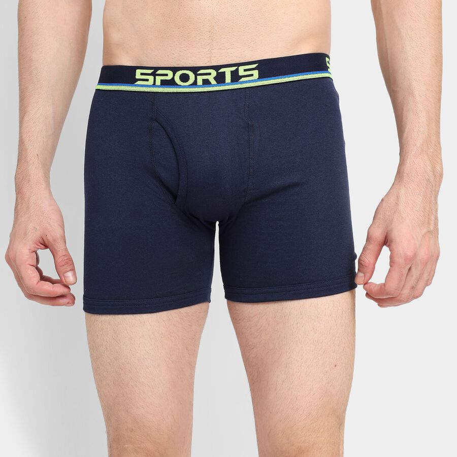Men's Cotton Trunks , नेवी ब्लू, large image number null