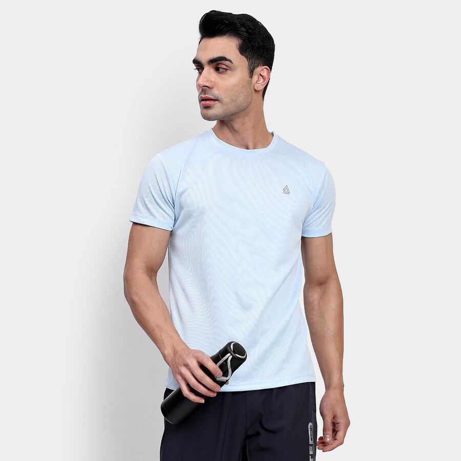 Men's Drifit T-Shirt, Light Blue, large