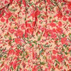 Girls Pink Off Shoulder Fit and Flare Dress, गुलाबी, small