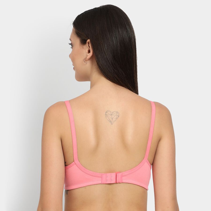 Ladies' Non-Padded Bra, Light Pink, large image number null