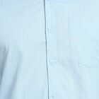 Men's 100% Cotton Casual Shirt, Light Blue, small image number null