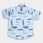 Boys' Cotton Casual Shirt, हल्का नीला, small image number null