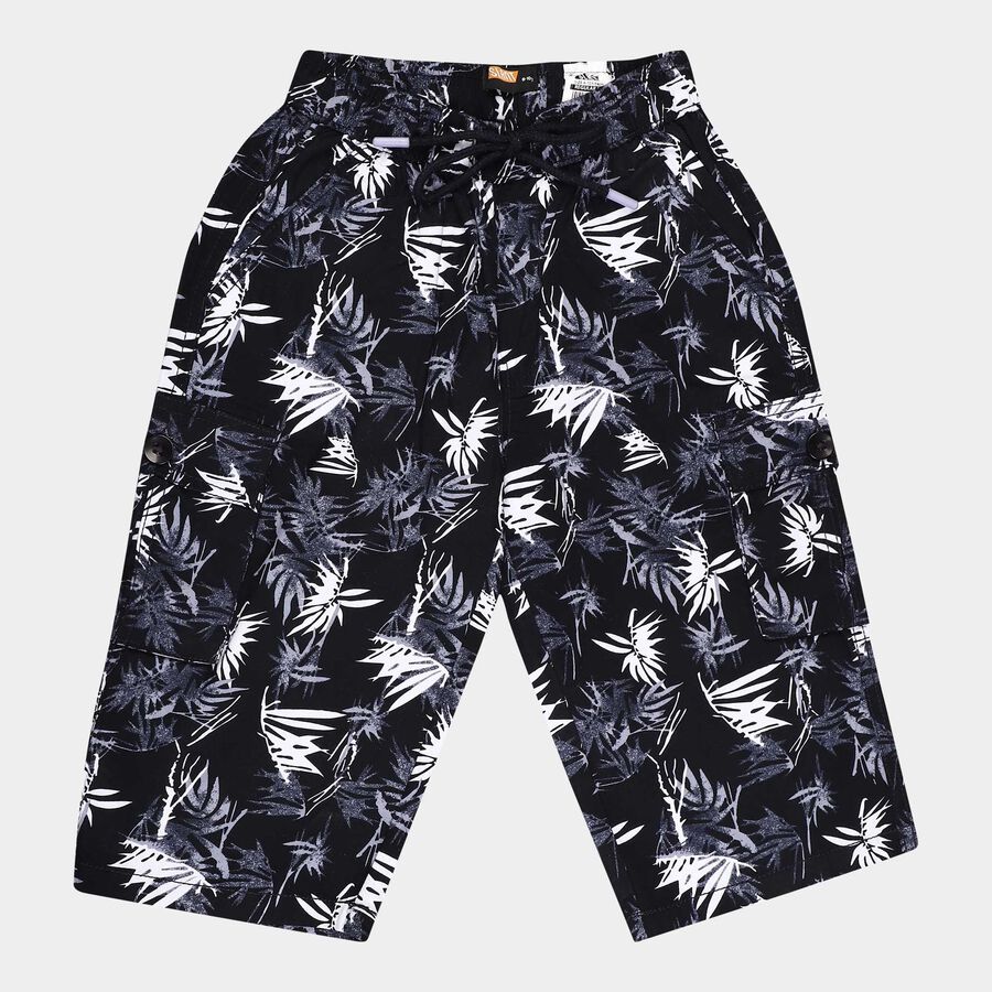 Boys Cotton Jamaican, Navy Blue, large image number null