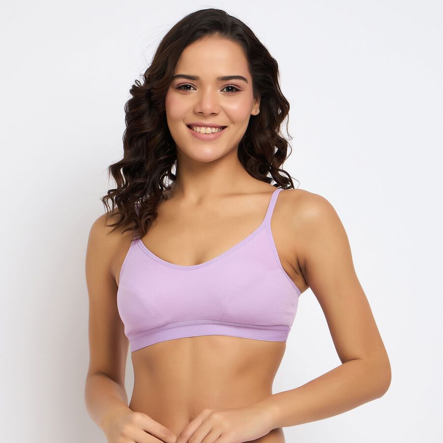 Ladies' Bra, लाइलेक, large image number null