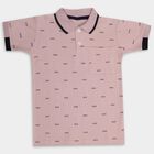 Boys' 100% Cotton Half Sleeves T-Shirt , Light Pink, small image number null