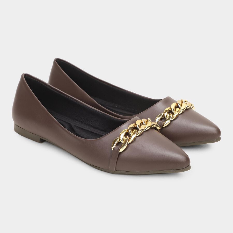 Ladies' Casual Shoes, Brown, large image number null