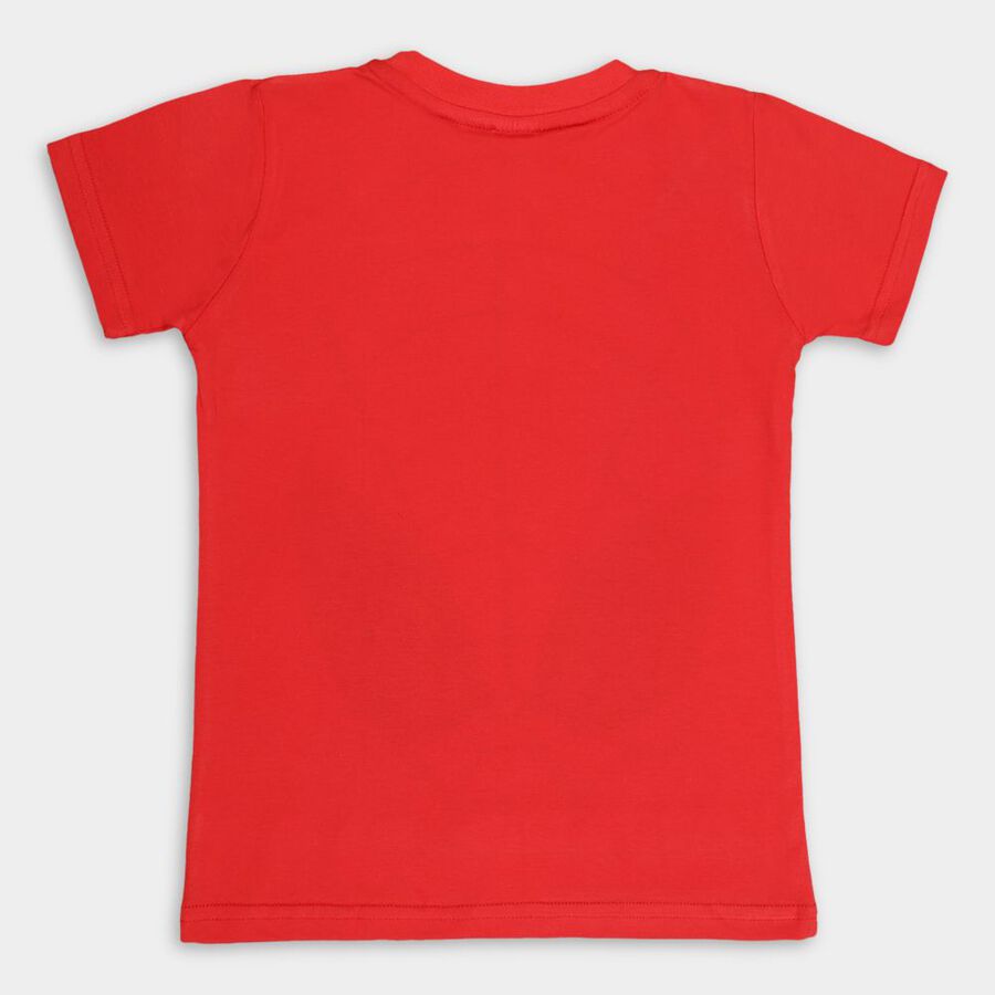 Boys T-Shirt, लाल, large image number null