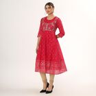 Ladies' Kurta , रानी (फ्यूशिया), small image number null