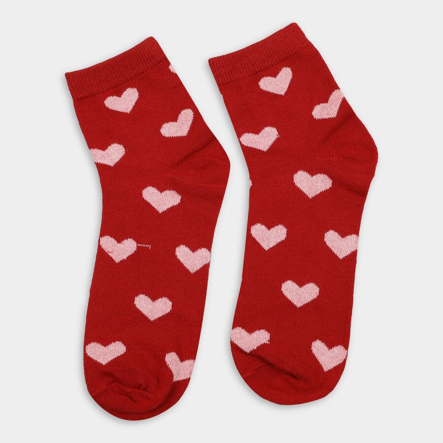Ladies' Socks (Pack of 3), Assorted, large image number null