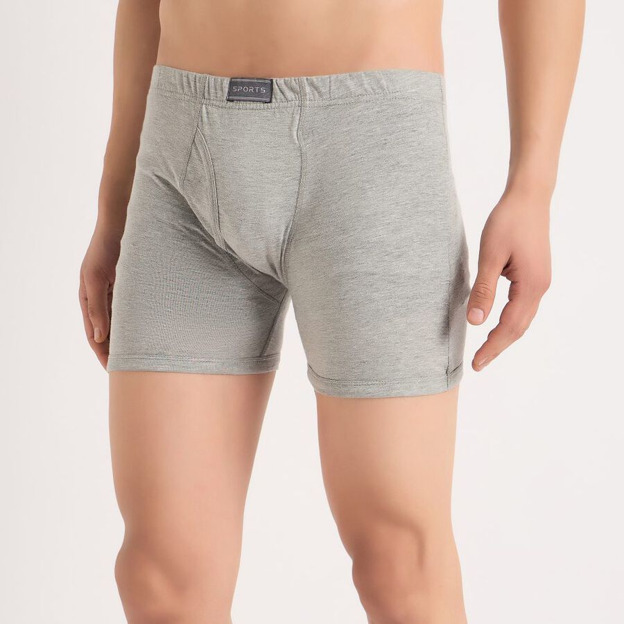 Men's Trunk, मिश्रित हल्का ग्रे, large image number null