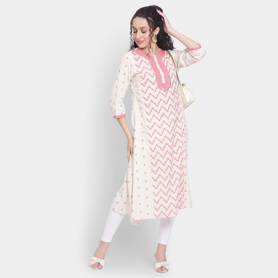 Ladies' Kurta , Fuchsia, large image number null