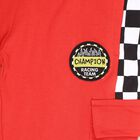 Boy's Cotton Pyjamas, लाल, small image number null