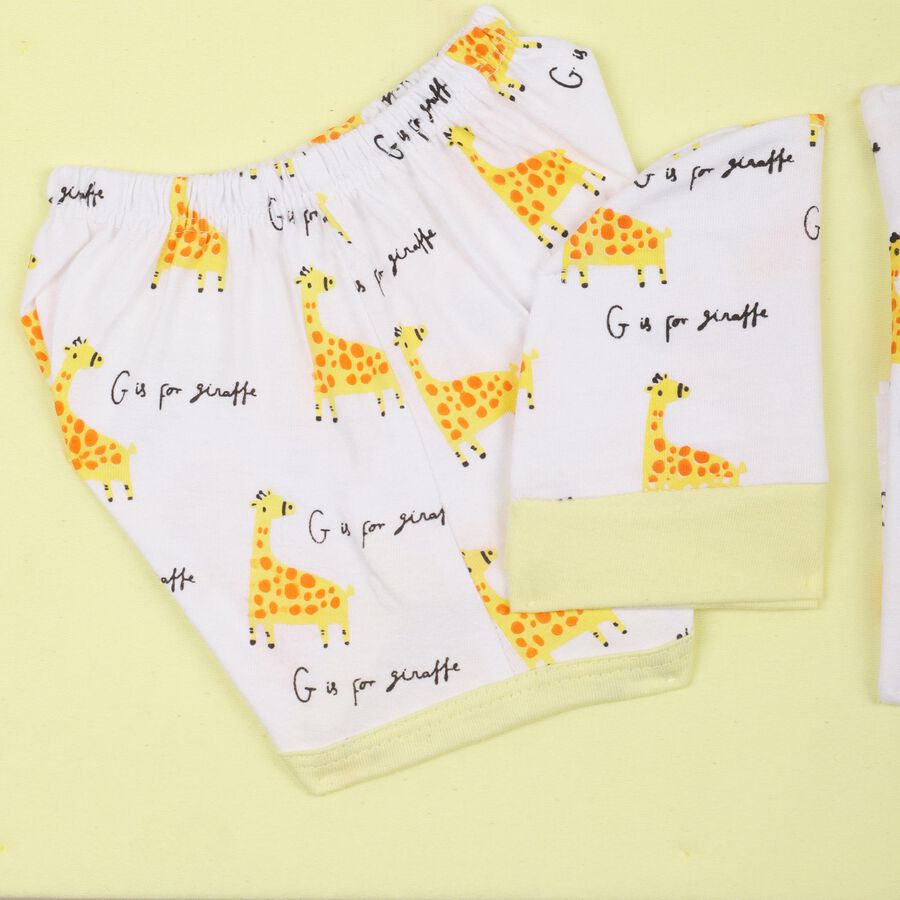 Infants' 100% Cotton Gift Set , Yellow, large image number null