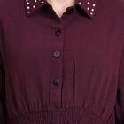 Ladies' Dress, वाइन, small image number null