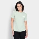 Ladies' Round Neck T-Shirt, Light Green, small image number null