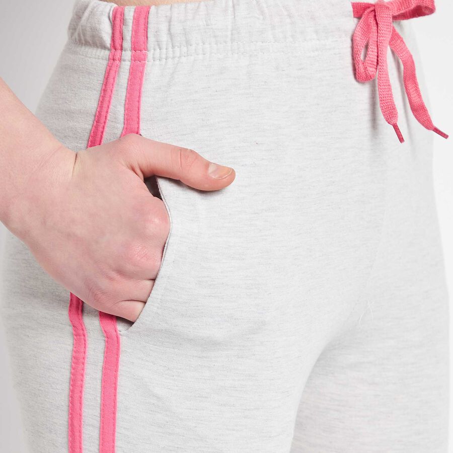 Solid Joggers, Ecru Melange, large image number null