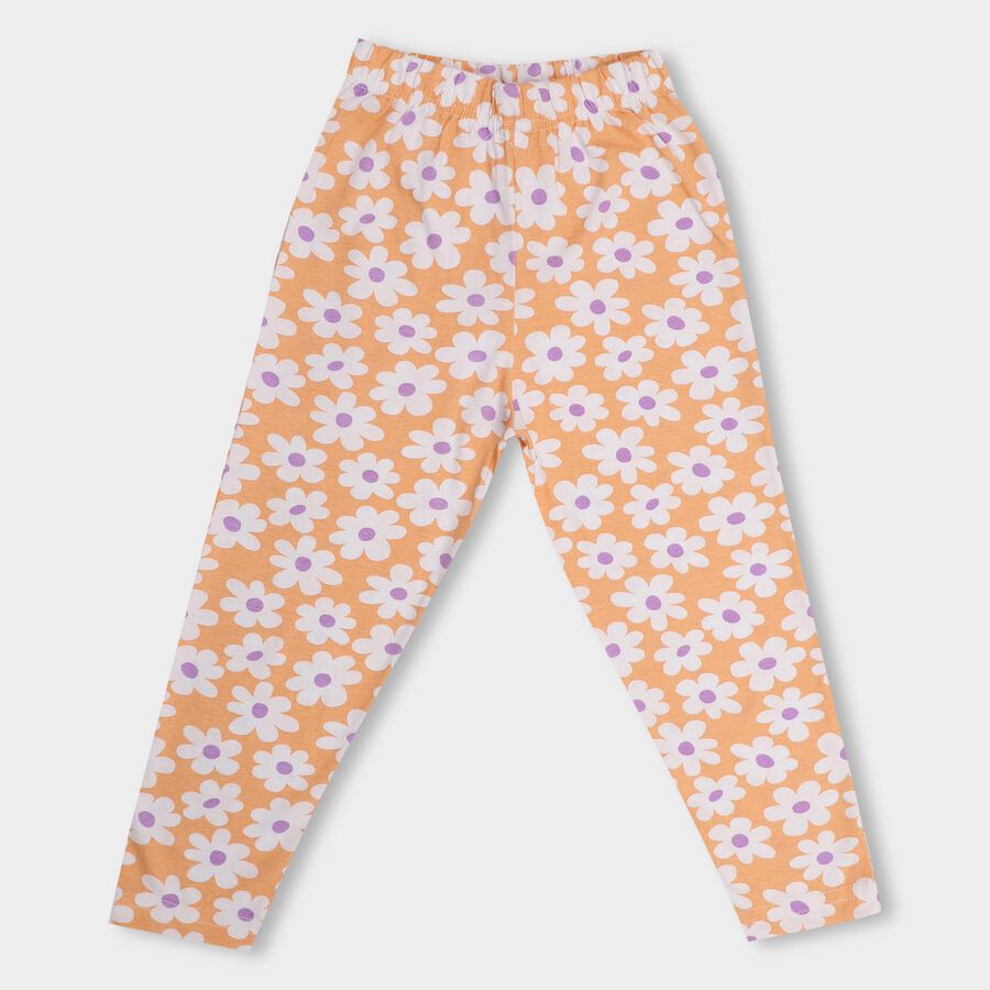 Girls' Pyjama , Orange, large image number null
