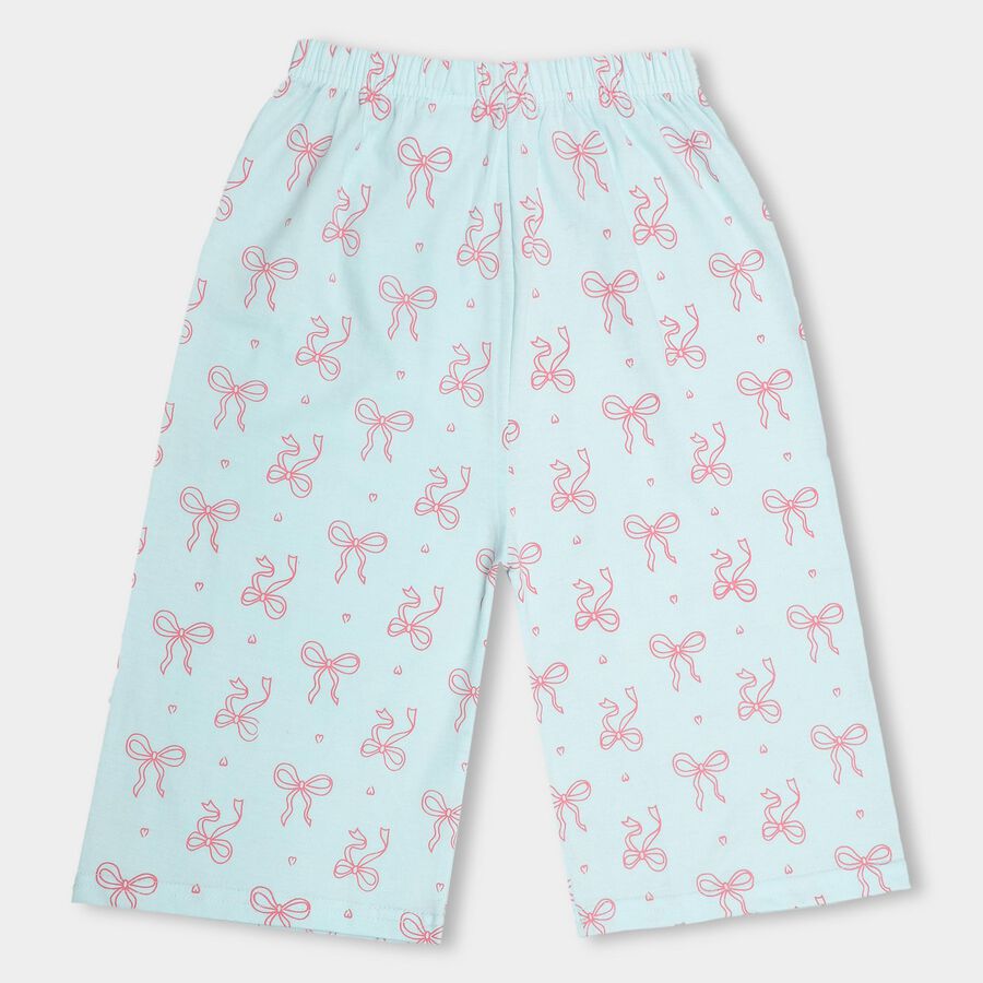 Girls' Pull Ups Capri, Aqua, large image number null