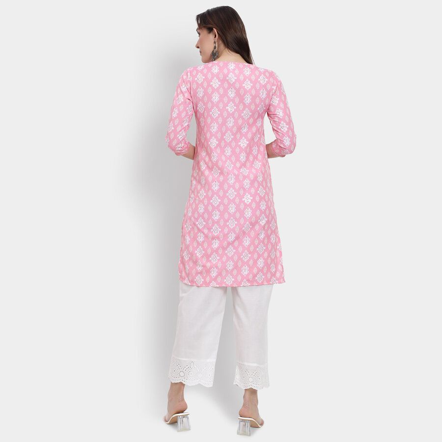 Ladies' Kurta, गुलाबी, large