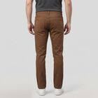Men's Khaki Slim Fit Solid Jeans, Khaki, small