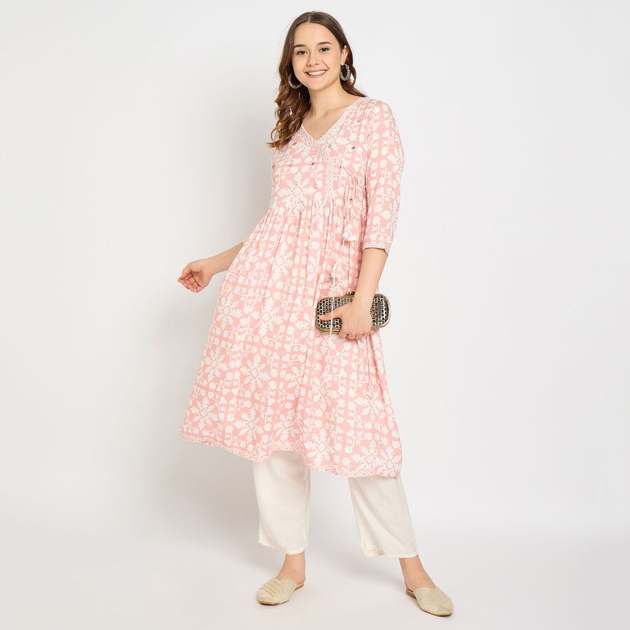 Ladies' Kurta, Light Pink, large image number null
