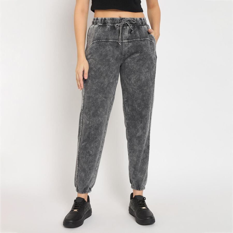 Ladies' Track Pants, Black, large image number null