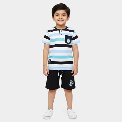 Boys' Knit Baba Suit