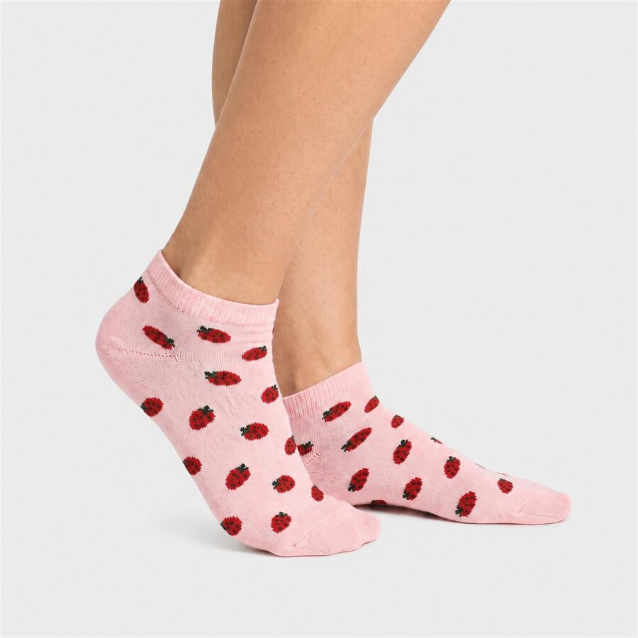 Women's Assorted Regular Fit Novelty Print Pack of 3 Socks, चुनिंदा, large