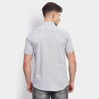 Men's 100% Cotton Casual Shirt, हल्का ग्रे, small image number null