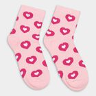 Ladies' Socks, गुलाबी, small image number null