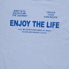 Boys' Half Sleeves T-Shirt, Light Blue, small