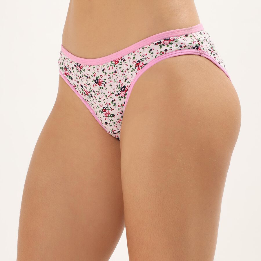Ladies' 100% Cotton Panty, Light Pink, large image number null