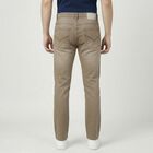 Men's Beige Slim Fit Jeans, Beige, small