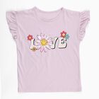 Girls' 100% Cotton T-Shirt, लाइलेक, small image number null