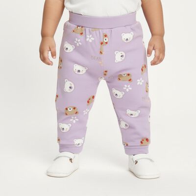 Infants Soft Cream White Elastic Waist Pyjama