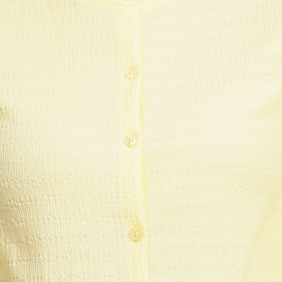Ladies'  Crop  Top, पीला, large image number null