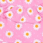 Girls' 100% Cotton Frock, गुलाबी, small image number null