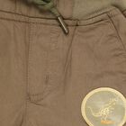Boys' 100% Cotton Trousers, Olive, small image number null