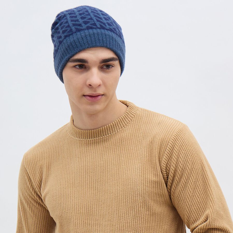 Men's Cap, Dark Blue, large image number null