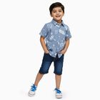 Boys' Casual Shirt, हल्का नीला, small image number null