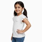 Girls' T-Shirt, White, small image number null