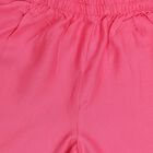 Girls Bright Pink and White Embroidered Tie-Dye Fusion Set, ऑफ व्हाइट, small image number null