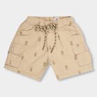 Boys' 100% Cotton Bermudas, गहरा पीला, small image number null