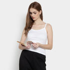 Cotton Solid Slips, White, small image number null