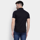 Cotton Solid Casual Shirt, Navy Blue, small image number null