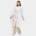 Ladies' Dress, ऑफ व्हाइट, small